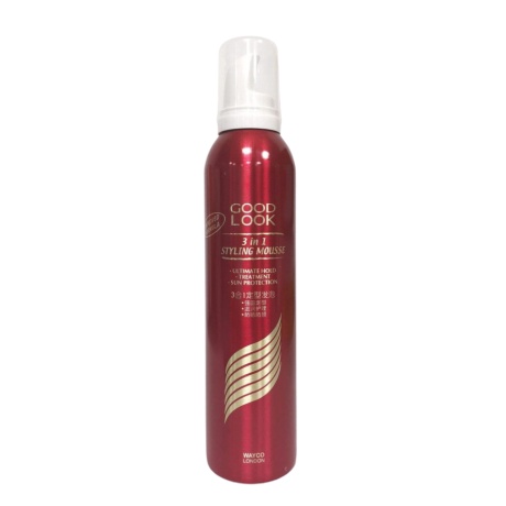 Good Look 3-In-1 Hair Styling Mousse 240ml - Image 1